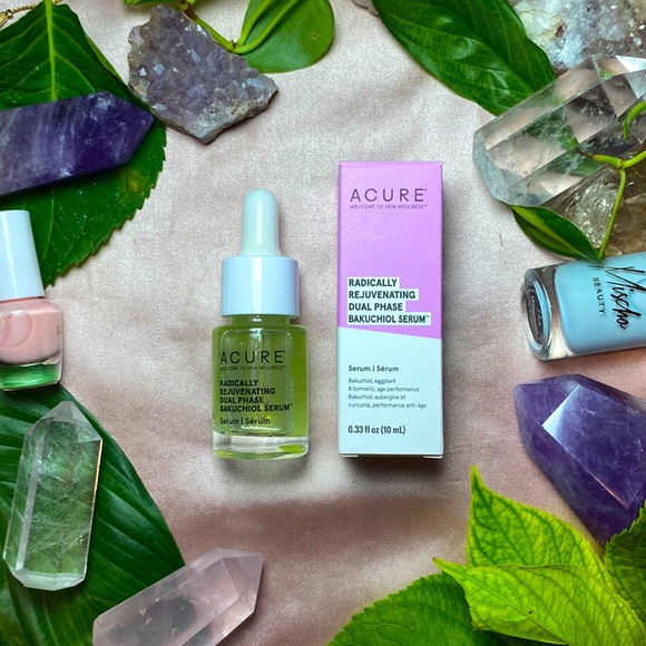 9/$50 or 5/$46 Acure Radically Rejuvenating Dual Phase Bakuchiol Serum - Picture 1 of 4